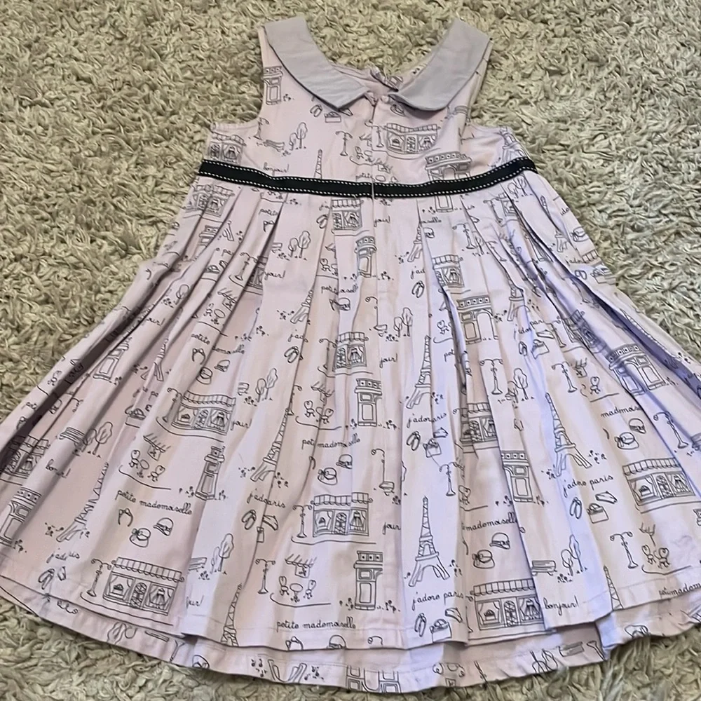 2008 Gymboree “Petite Mademoiselle” Paris Scenic Dress, Size 6
